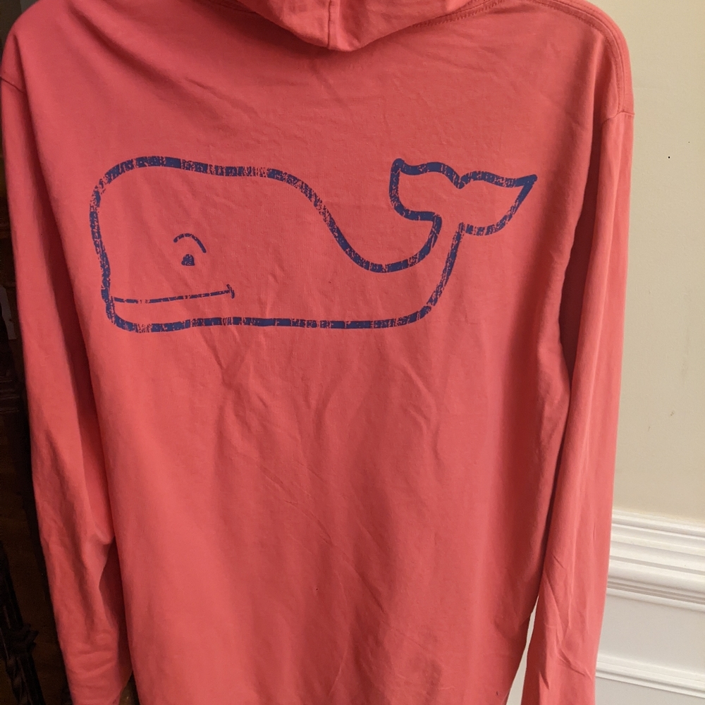 Vineyard Vine long sleeve shirt with hood